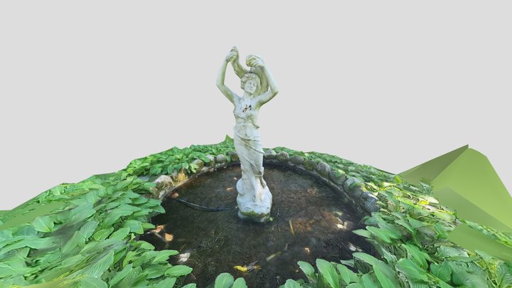 Garden statue 3D Model