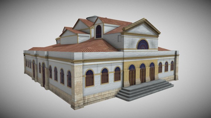 Antigo Prédio da Alfandega 3D Model