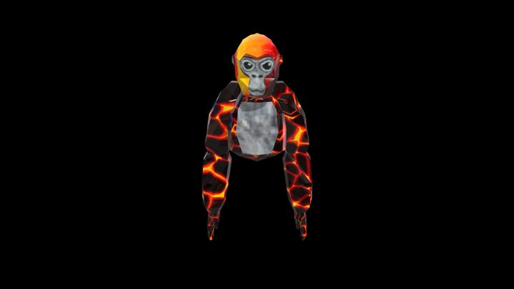 Gtag Basic Monkey 3D Model