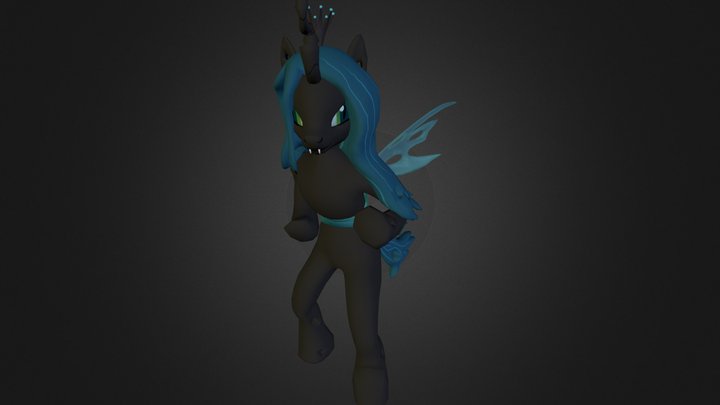 Queen Chrysalis 3D Model