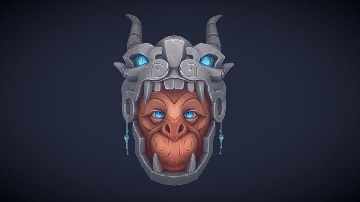 Ceremonial Mask 3D Model