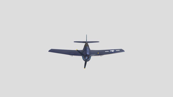 F6F Hellcat 3D Model