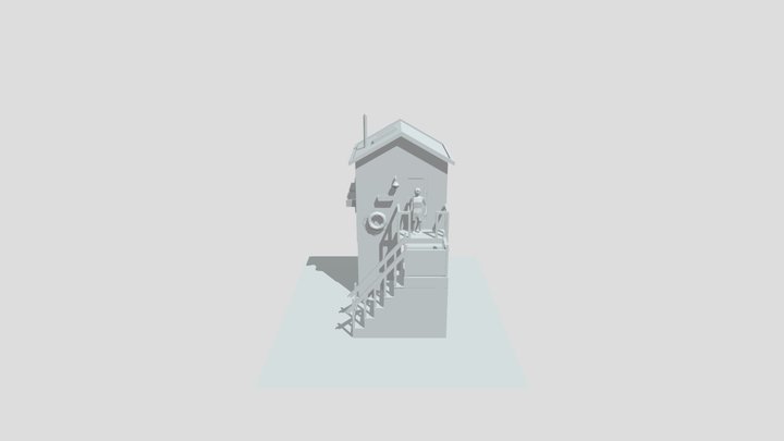 By The Ocean - House model 3D Model
