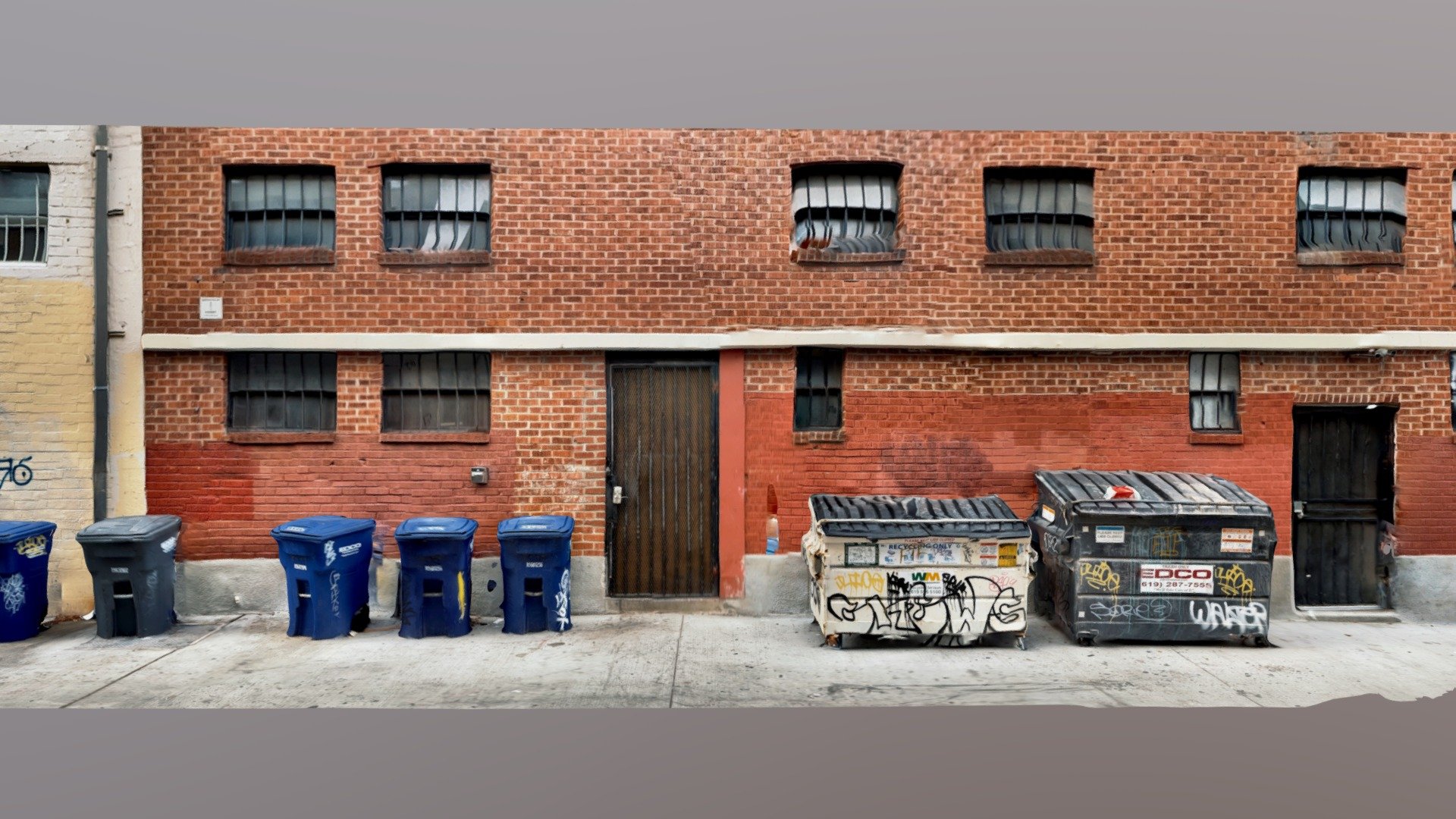 Alley scene [Day 18]