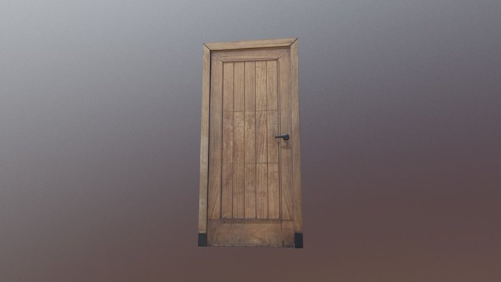 Door (wood) 3D Model
