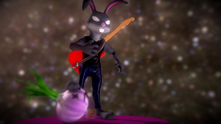 Onion Rabits 3D Model