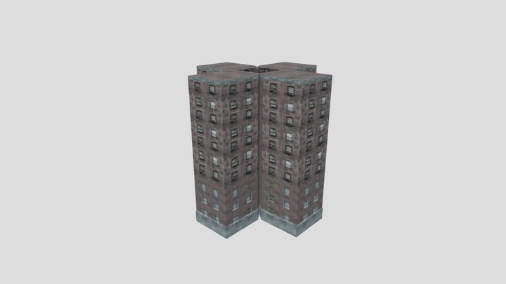 GTA 3 BUILDING 2 3D Model