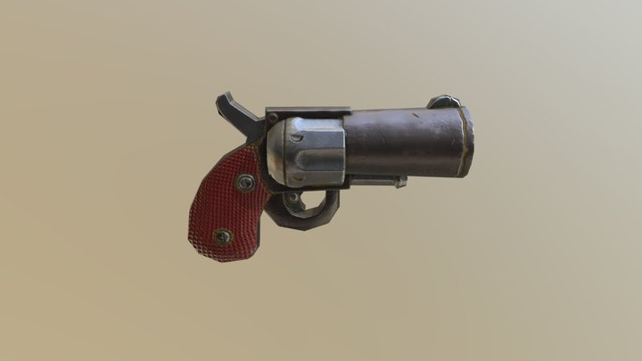 Pistol 3D Model