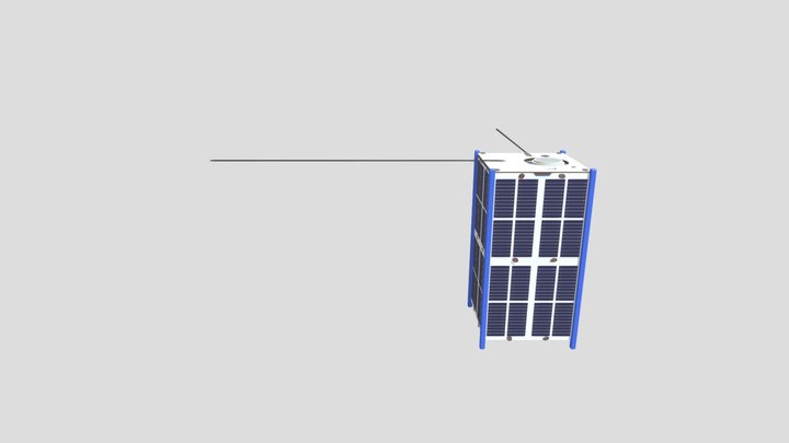 RUVDS Satellite 3D Model