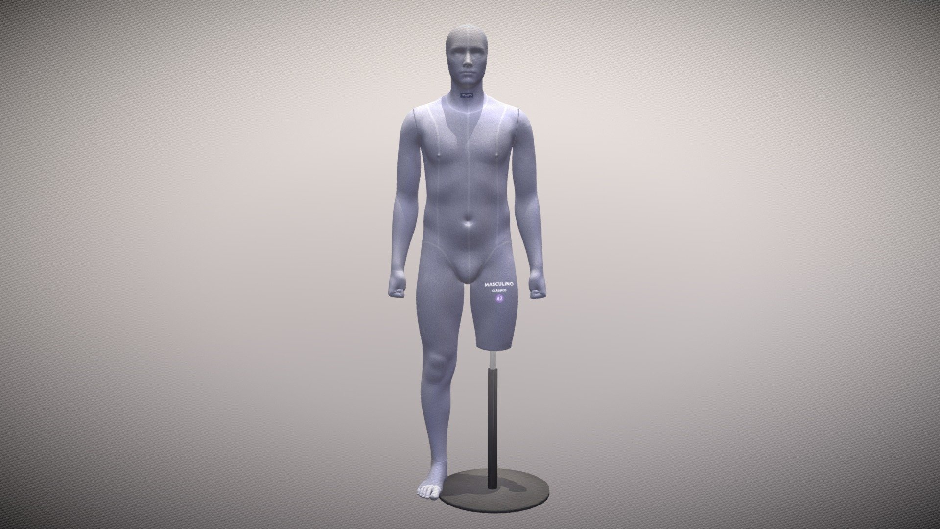 MYM MODEL - Masculino - Tamanho 42 - Classico - 3D model by mym.form ...