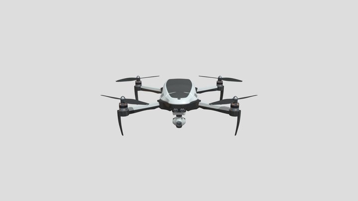 animated_drone_with_camera_free – Gratis 3D-model STL