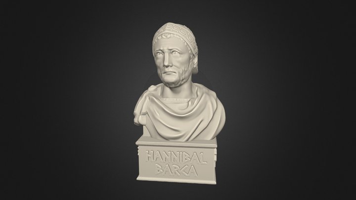 Hannibal bust 3D Model