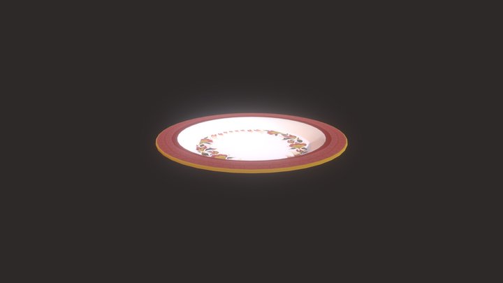 Clean Plate 3D Model