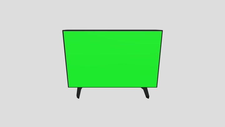 Digital Television 3D Model