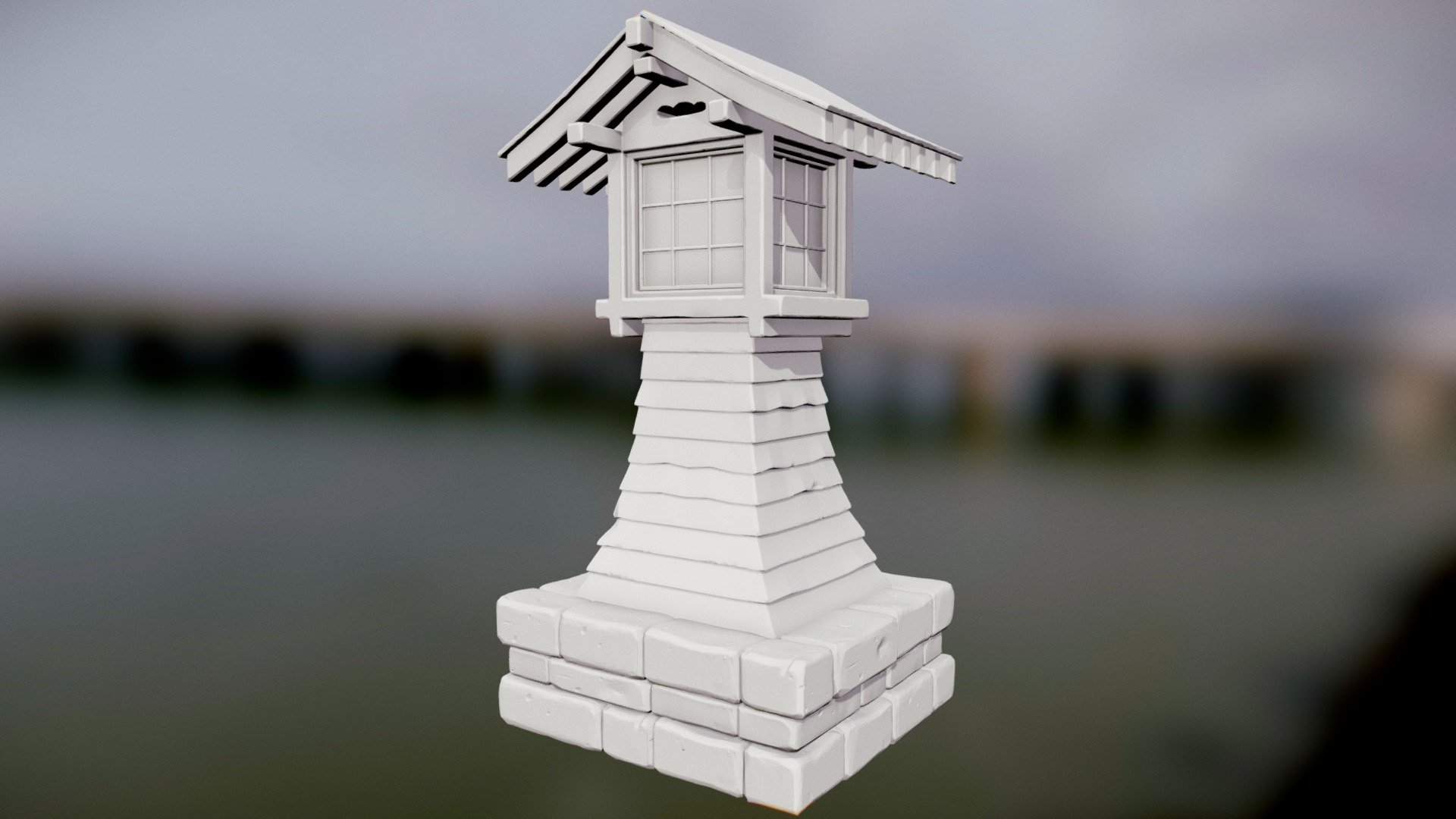 Spirited Away Centre (HP Zbrush)