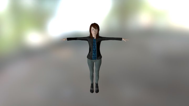 Test Character Model 3D Model