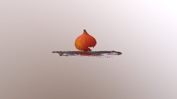 Test Pumpkin 3D Model