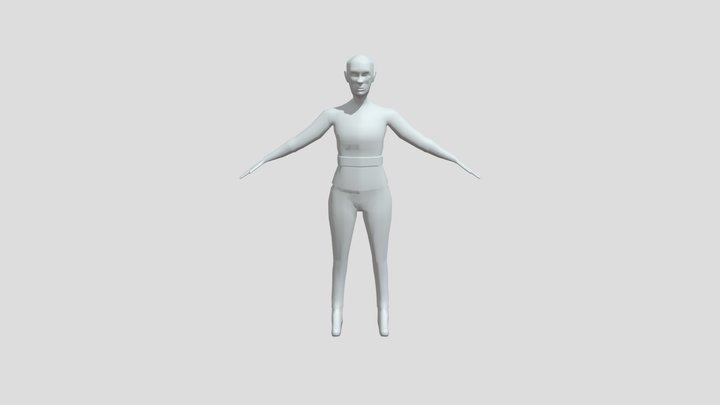 Pringle_ Character_ Model 3D Model