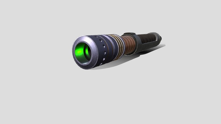 Tre Vor Vikenobi's Lightsaber 3D Model