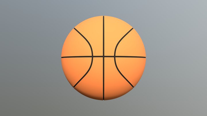 Bola De Basquete 3D Model