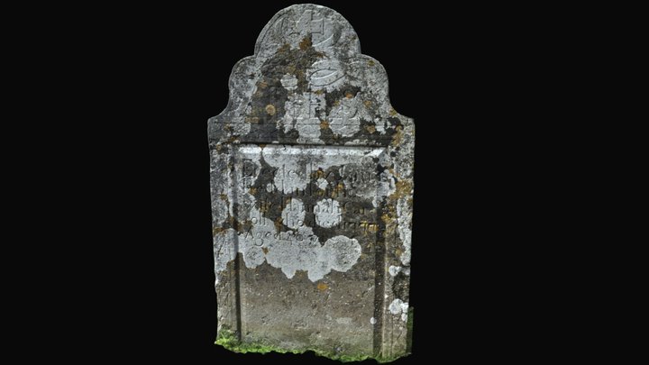 Hannah Carroll (1731-77) Headstone – Modello 3D gratuito STL