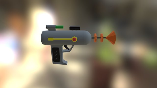 Yasemin's Laser Gun 3D Model