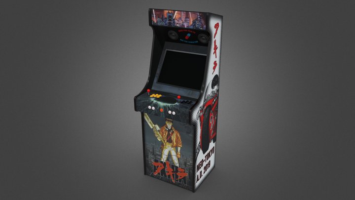 Akira Arcade test 02 3D Model