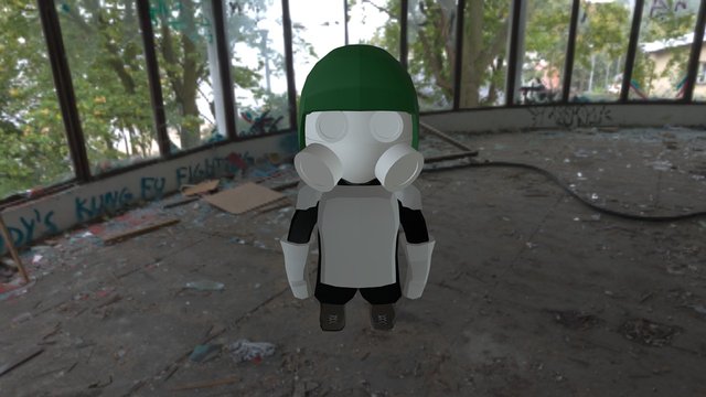 Text_Soldier 3D Model