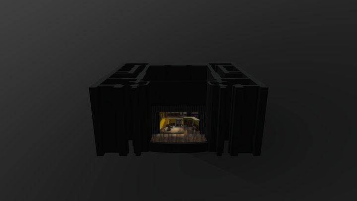 "Ма Рейни: Мать блюза" Пожилых Елизавета 3 ХТС 3D Model