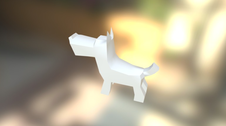 Dog 01 Obj