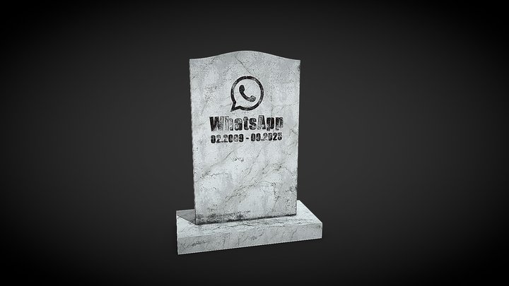 WhatsApp ban in Russia. – Modello 3D gratuito STL