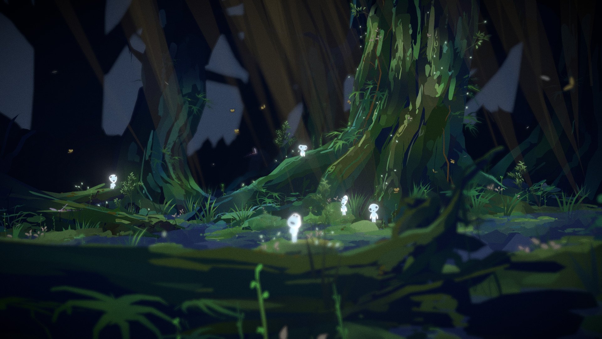 Princess Mononoke - Kodama spirit forest (VR)