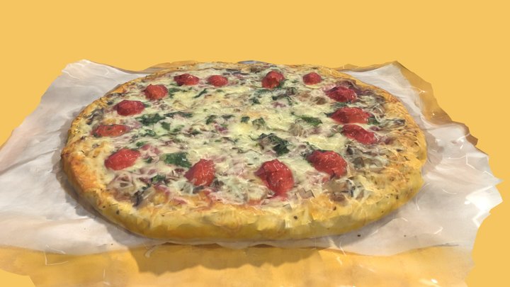 Pizza (photogrammetry) 3D Model