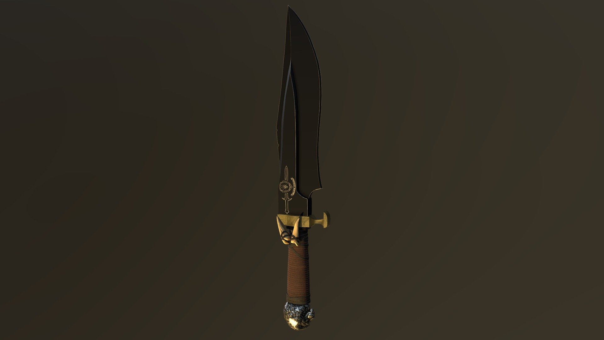 Kraven the hunter knife Download Free 3D model by afonichiev [aff6d74
