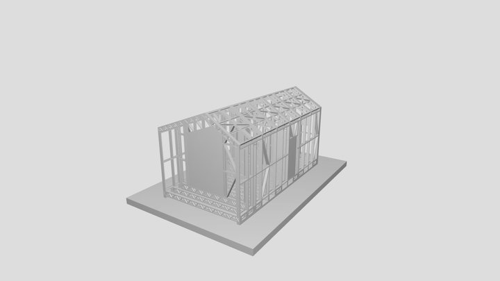 081 BarnHouse 3D Model