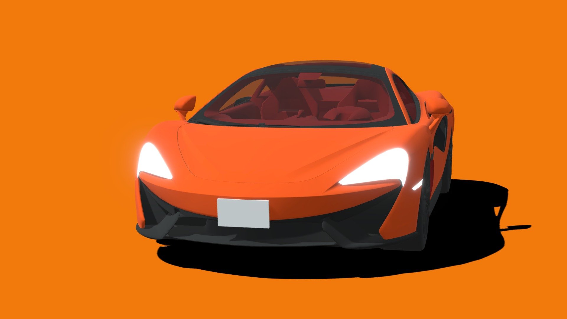 Toon Supercars Mclaren Gt D Model By Lepoint Bat Lepointbat Aff B Sketchfab