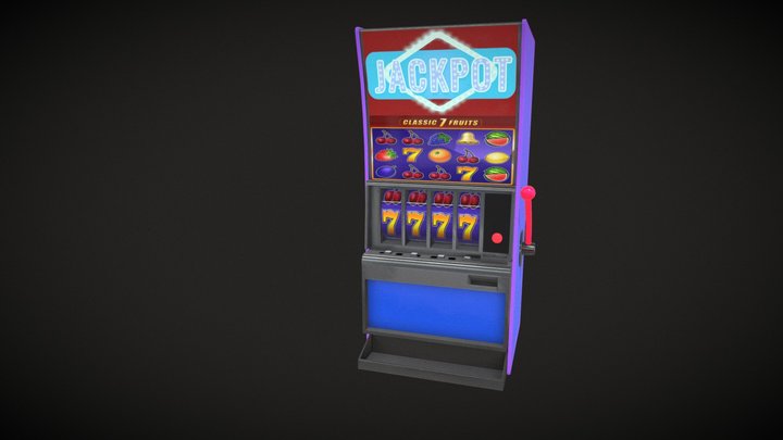 Slot Machine 3D Model