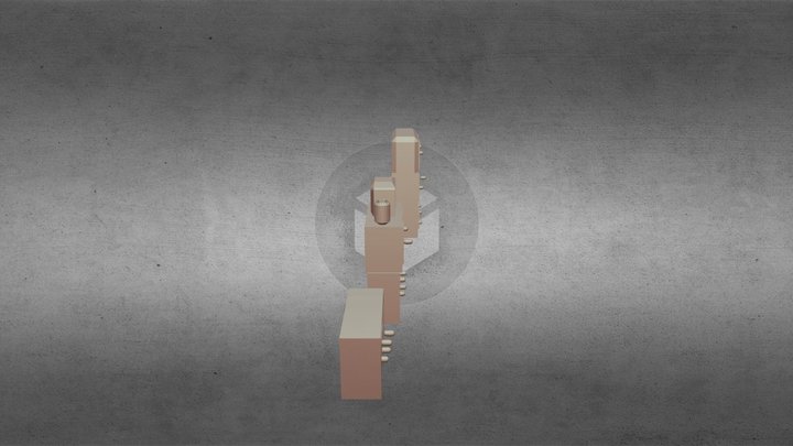 TV Room Assest Kit 3D Model