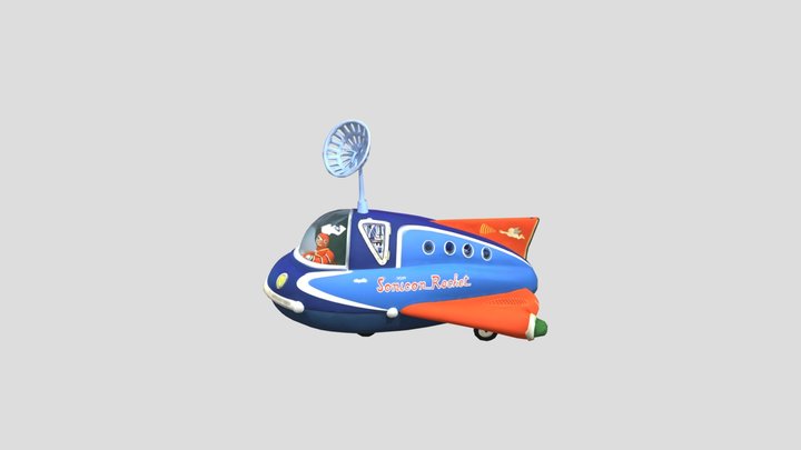 Rocket_Dish_obj – Modello 3D gratuito STL
