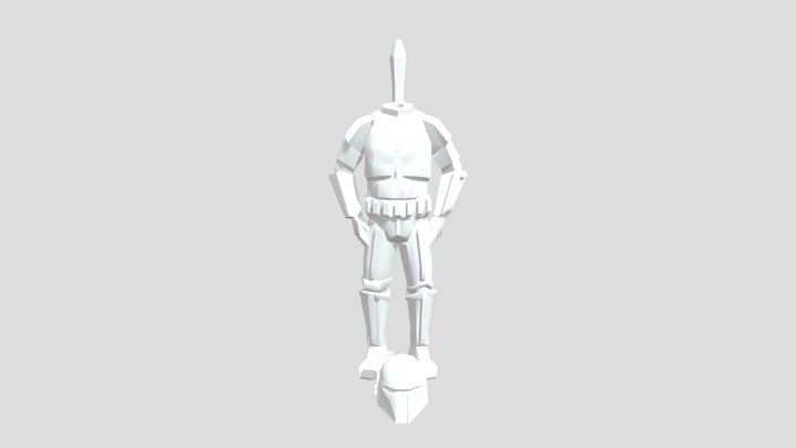 low-poly-boba_fett_v2 3D Model