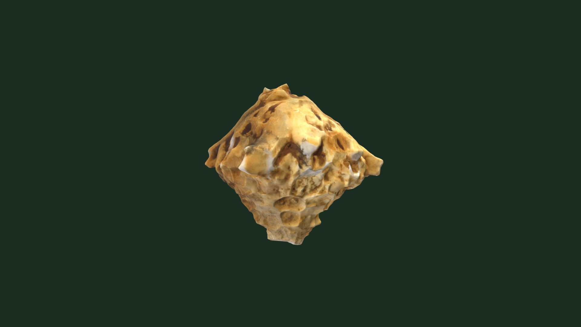 3D model Uperocrinus sp. - This is a 3D model of the Uperocrinus sp.. The 3D model is about a close-up of a rock.