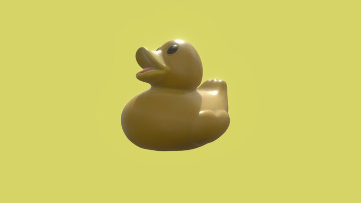 Yellow Rubber Duck – Free 3D Model STL