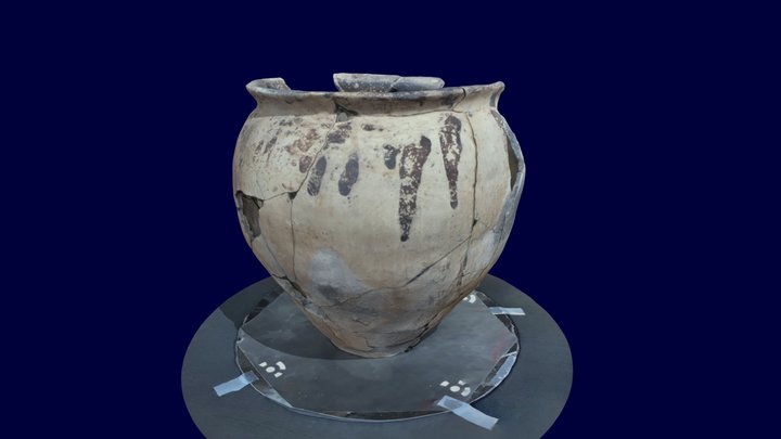 Inheems Romeinse pot – Modello 3D gratuito STL