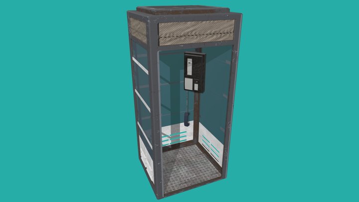 The Bends: Phone Booth 3D Model