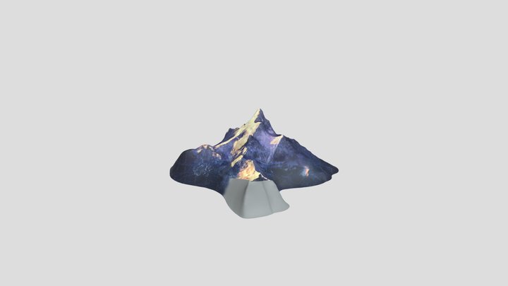 Paramount Mountain Model 2002-2011 3D Model
