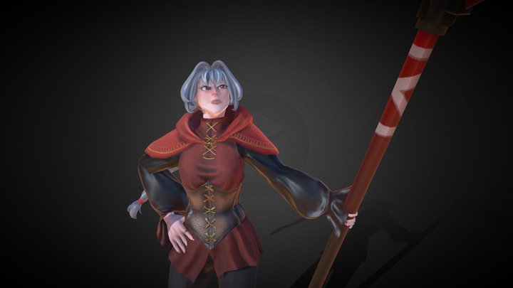 Original Character Model 3D Model