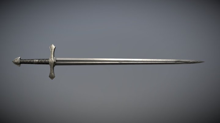 Royal Knight Longsword 3D Model
