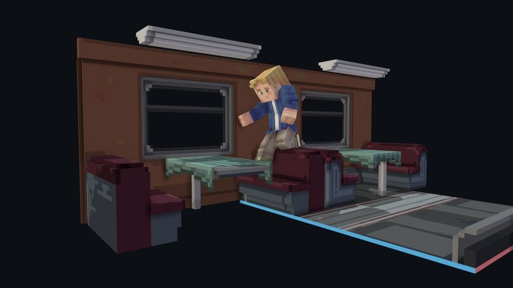 Mark crawl over | Train to Nowhere 3D Model