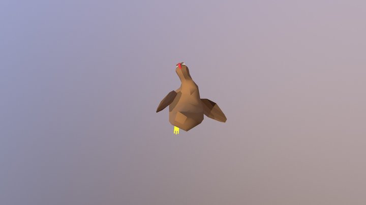 Hen Spartel 3D Model