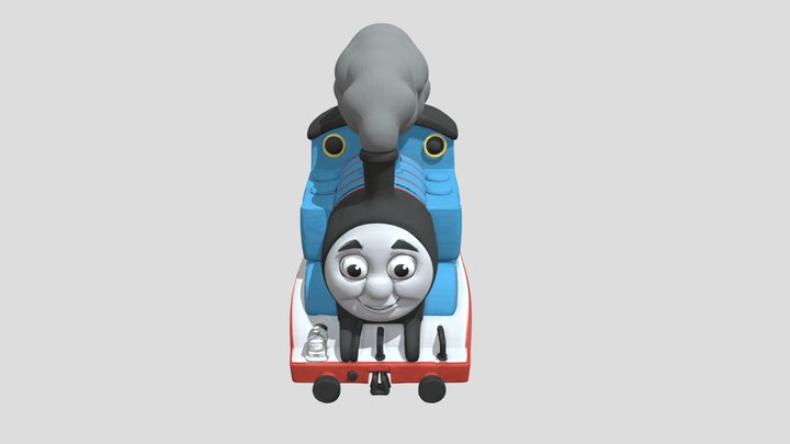 Thomas the Tank Engine Balloon 3d Model